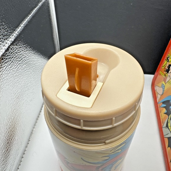 Super Powers Metal Lunch Box Aladdin 1983 DC Comics Superman Wonderwoman Batman - Picture 13 of 16